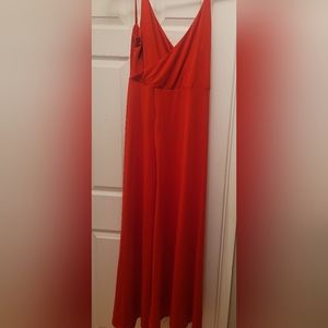 Long Red Dress XL